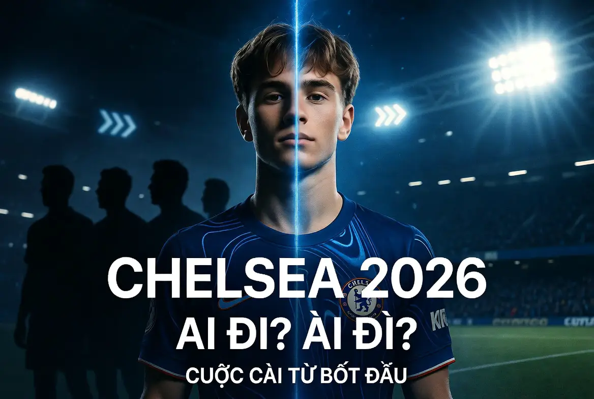 Chelsea và cuộc cải tổ mùa hè 2026: Ai sẽ bị thanh lý, ai là tương lai?