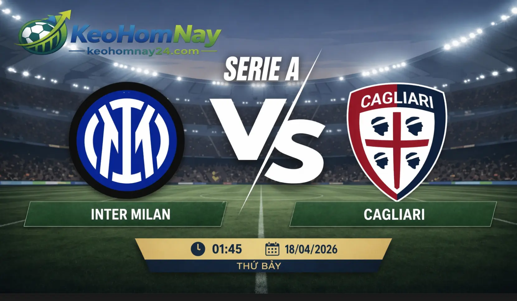 Nhận định Inter Milan vs Cagliari: Kèo nhà cái hôm nay nghiêng mạnh về đội đầu bảng