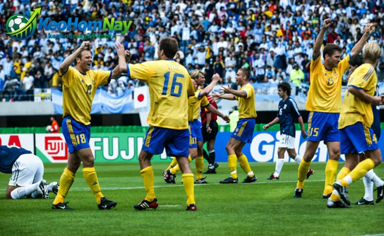 Đã phô diễn trọn vẹn tinh hoa của một màn ăn mừng bóng đá.